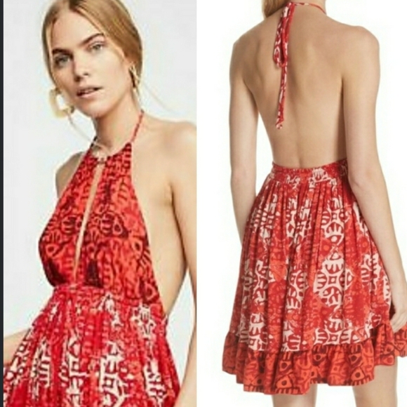 Free People Dresses & Skirts - Free people HALTER DRESS